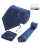 Coffret San Francisco - Cravate bleu marine